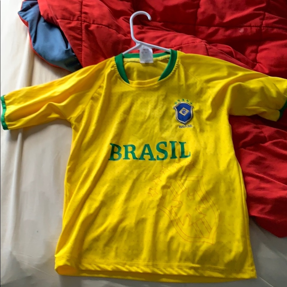 Brazil soccer jersey